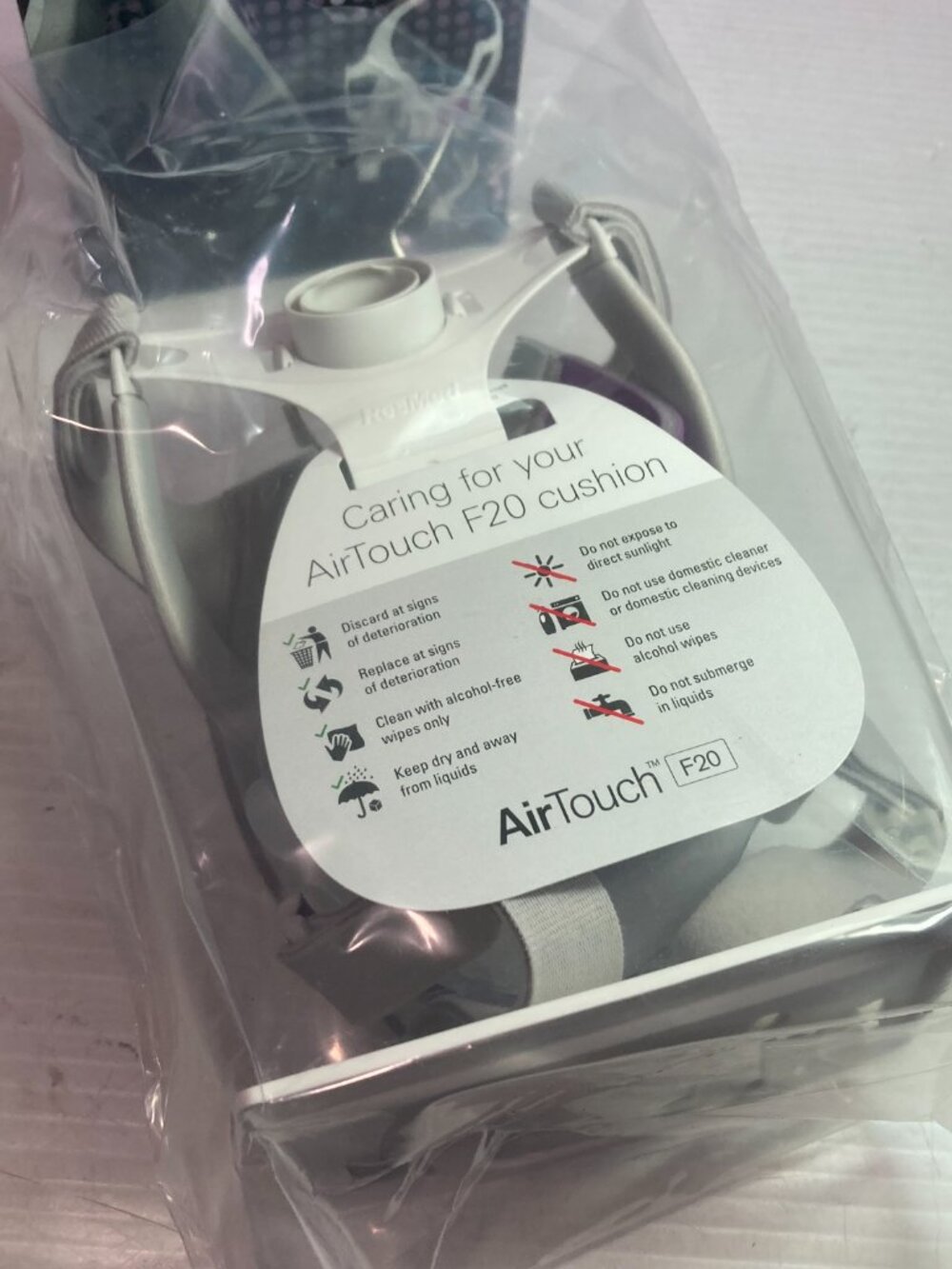ResMed AirTouch F20 FOR HER Sz Medium  63004 - Picture 4 of 5